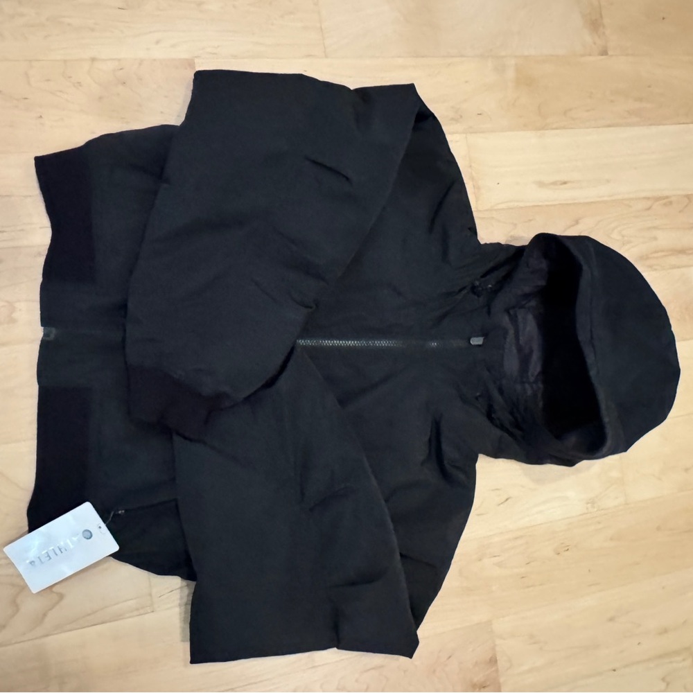 Athleta Black Puffer Jacket (model name is Lucent Jacket). - Picture 3 of 5